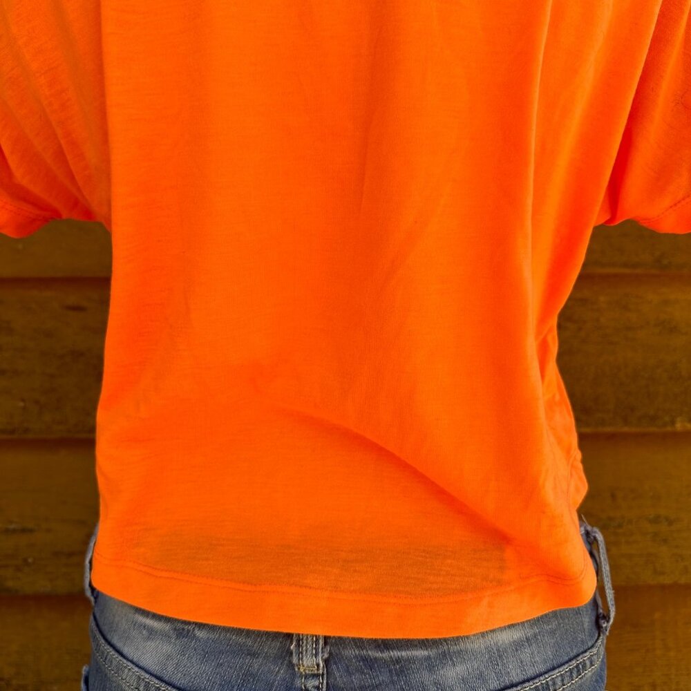 TBL Orange Jamaica The Reggae Island Crop Top Size S - Picture 8 of 8